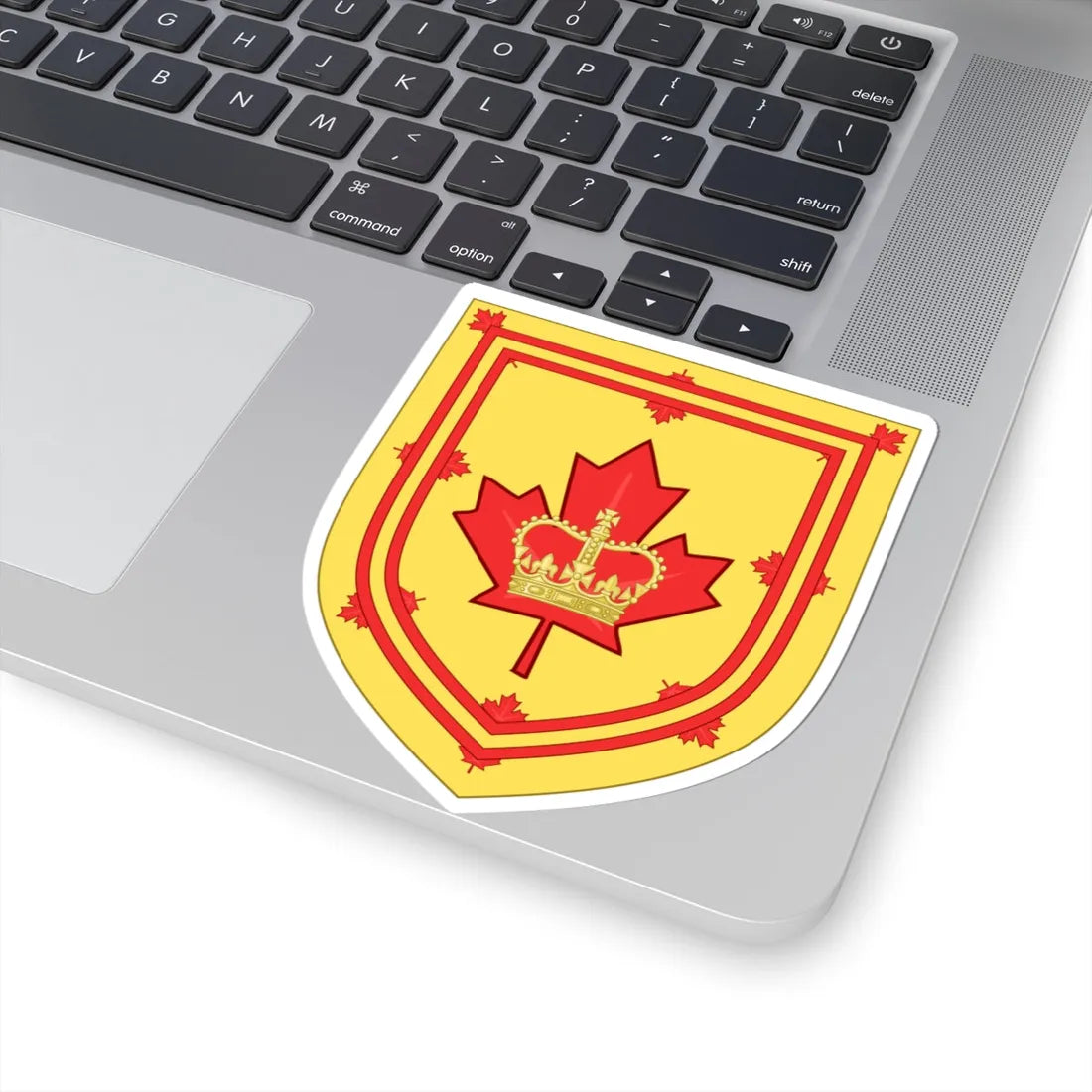 Canadian Monarchist League CoA (Canada) (Coat of Arms) STICKER Vinyl Kiss-Cut Decal - The Sticker Space