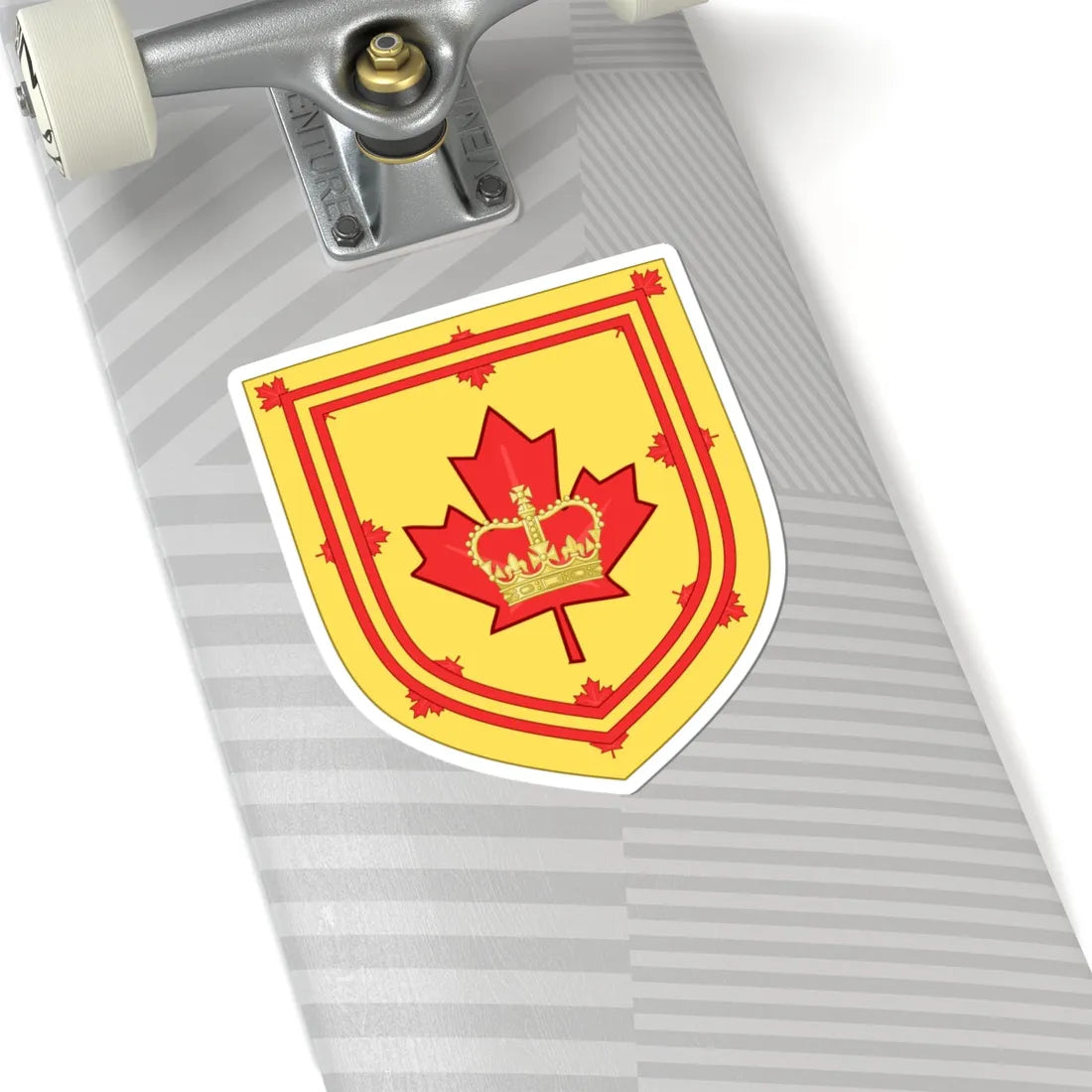Canadian Monarchist League CoA (Canada) (Coat of Arms) STICKER Vinyl Kiss-Cut Decal - The Sticker Space