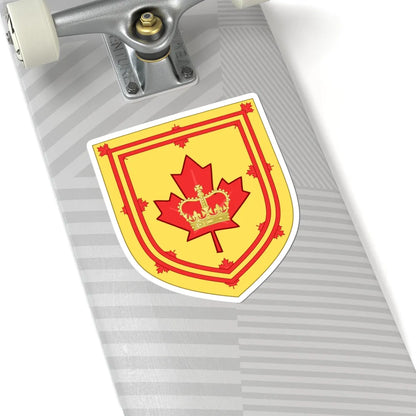 Canadian Monarchist League CoA (Canada) (Coat of Arms) STICKER Vinyl Kiss-Cut Decal - The Sticker Space