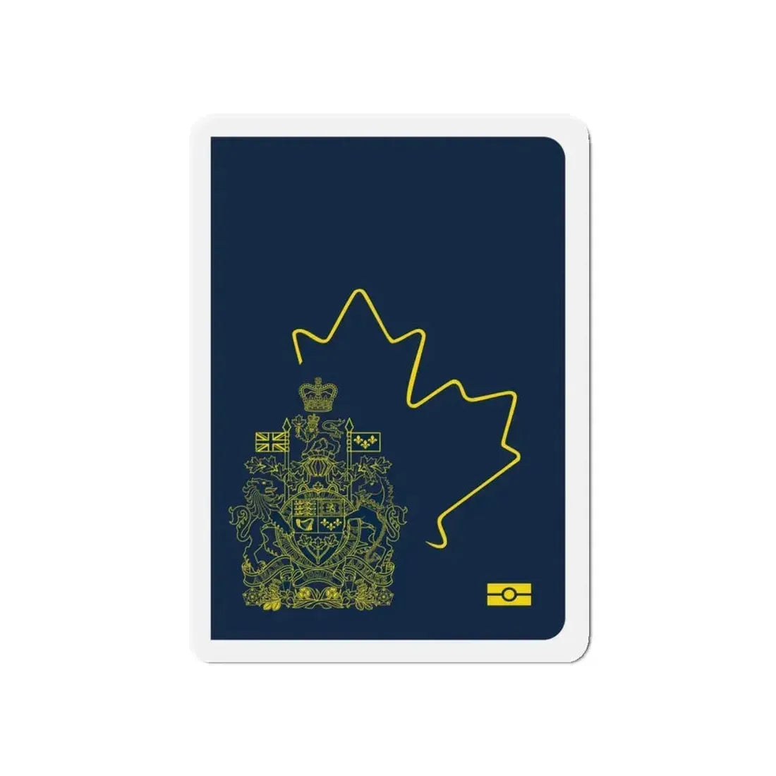 Canadian Passport - Refrigerator Magnet 5 Inch - The Sticker Space