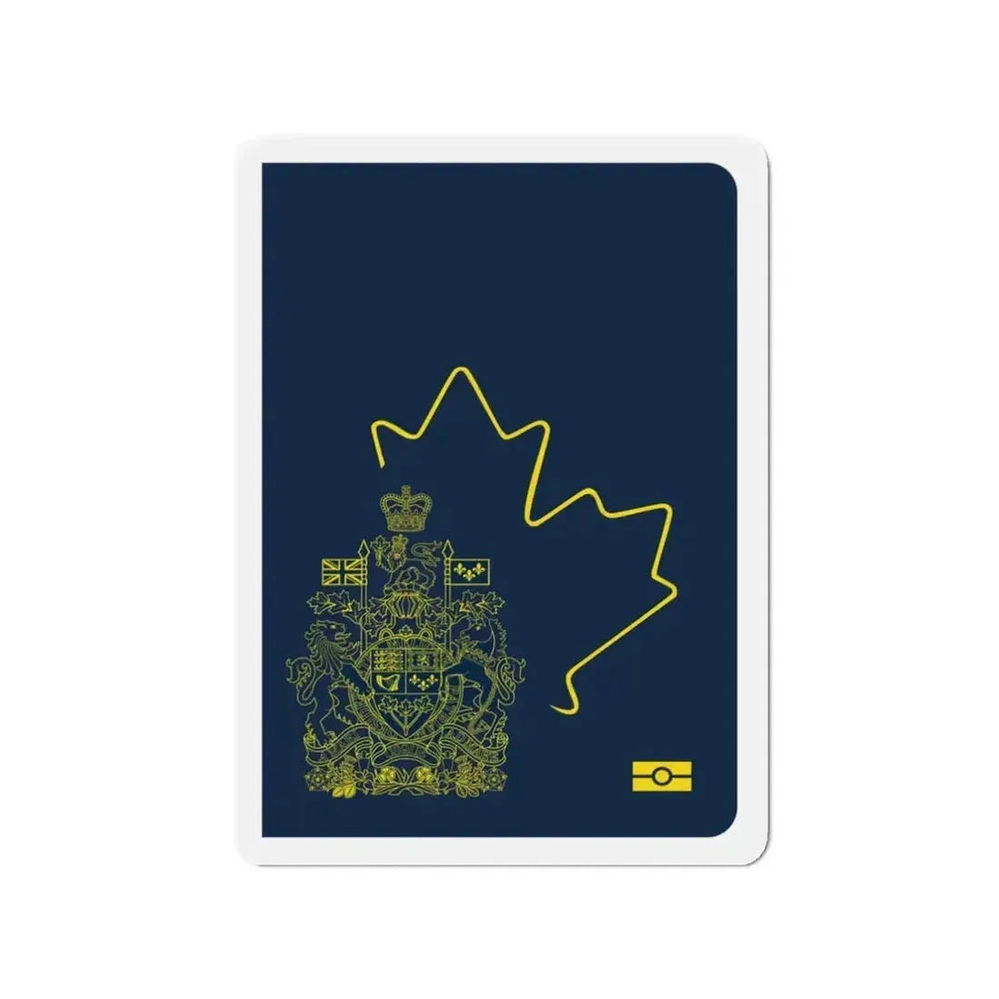 Canadian Passport - Refrigerator Magnet - The Sticker Space