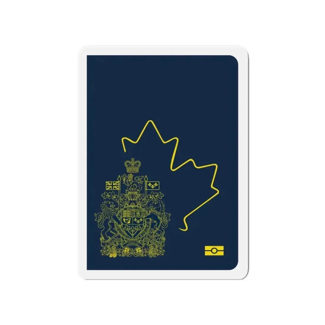 Canadian Passport - Refrigerator Magnet - The Sticker Space