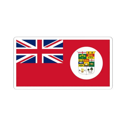 Canadian Red Ensign 1873 (Canada) STICKER Vinyl Kiss-Cut Decal 2 Inch White - The Sticker Space