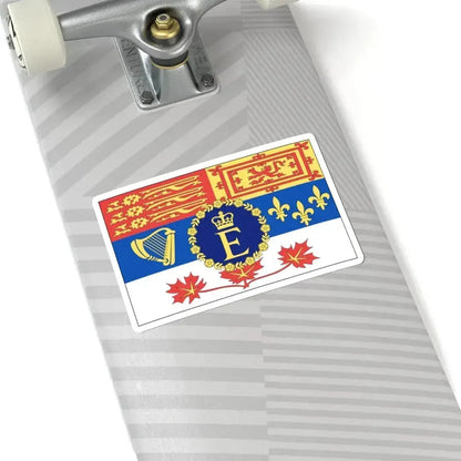 Canadian Royal Standard 1962-2022 (Canada) STICKER Vinyl Kiss-Cut Decal - The Sticker Space
