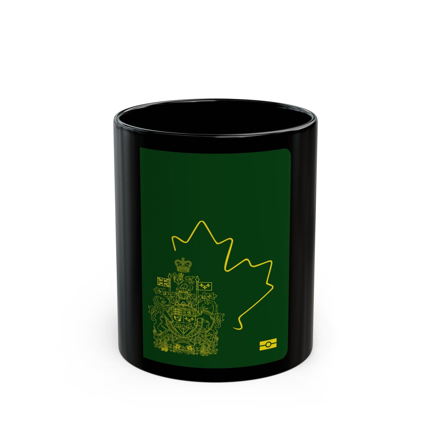 Canadian Special Passport - Black Coffee Mug