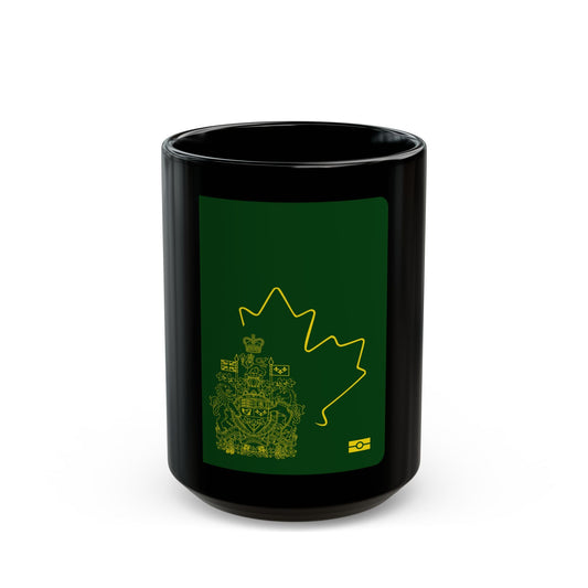 Canadian Special Passport - Black Coffee Mug