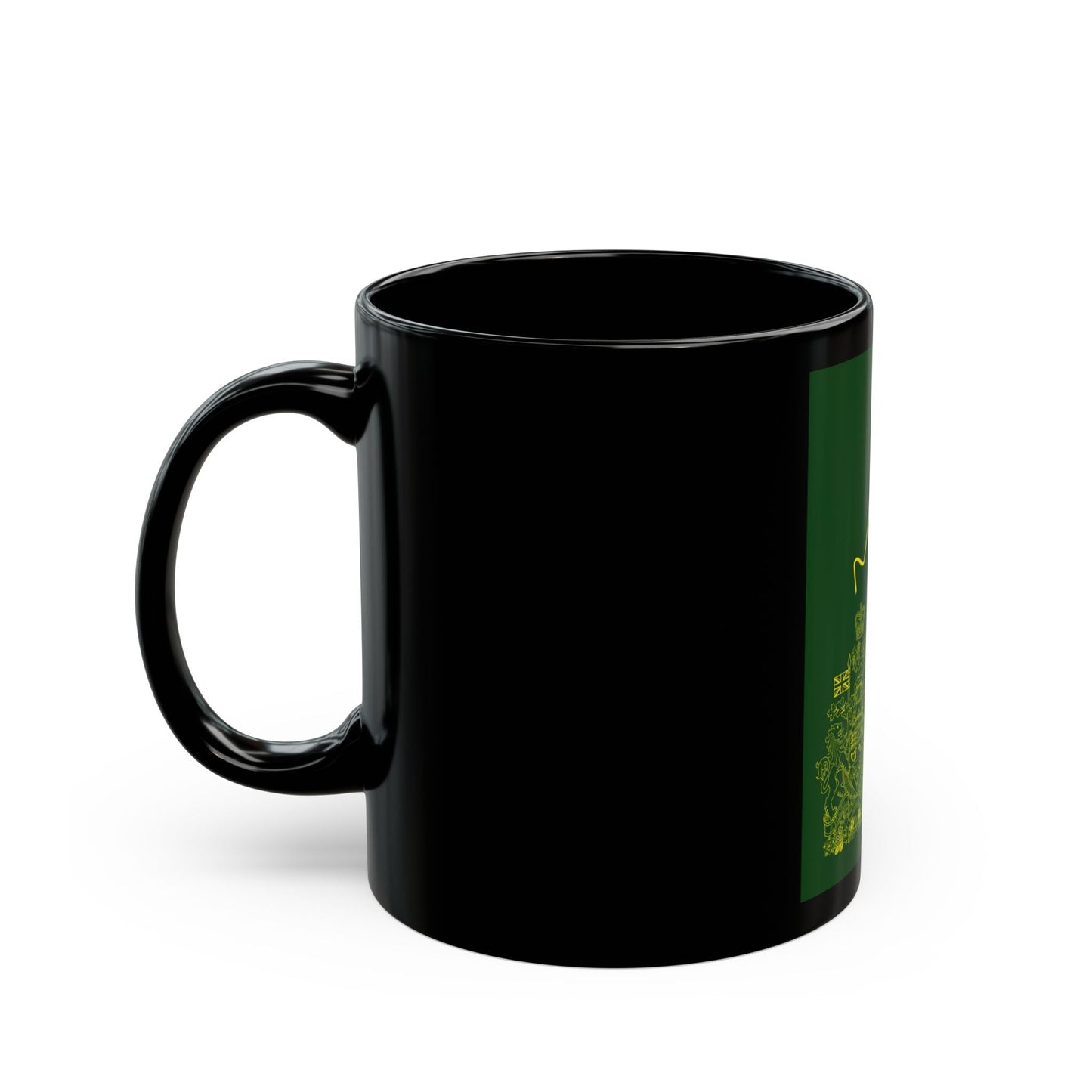 Canadian Special Passport - Black Coffee Mug