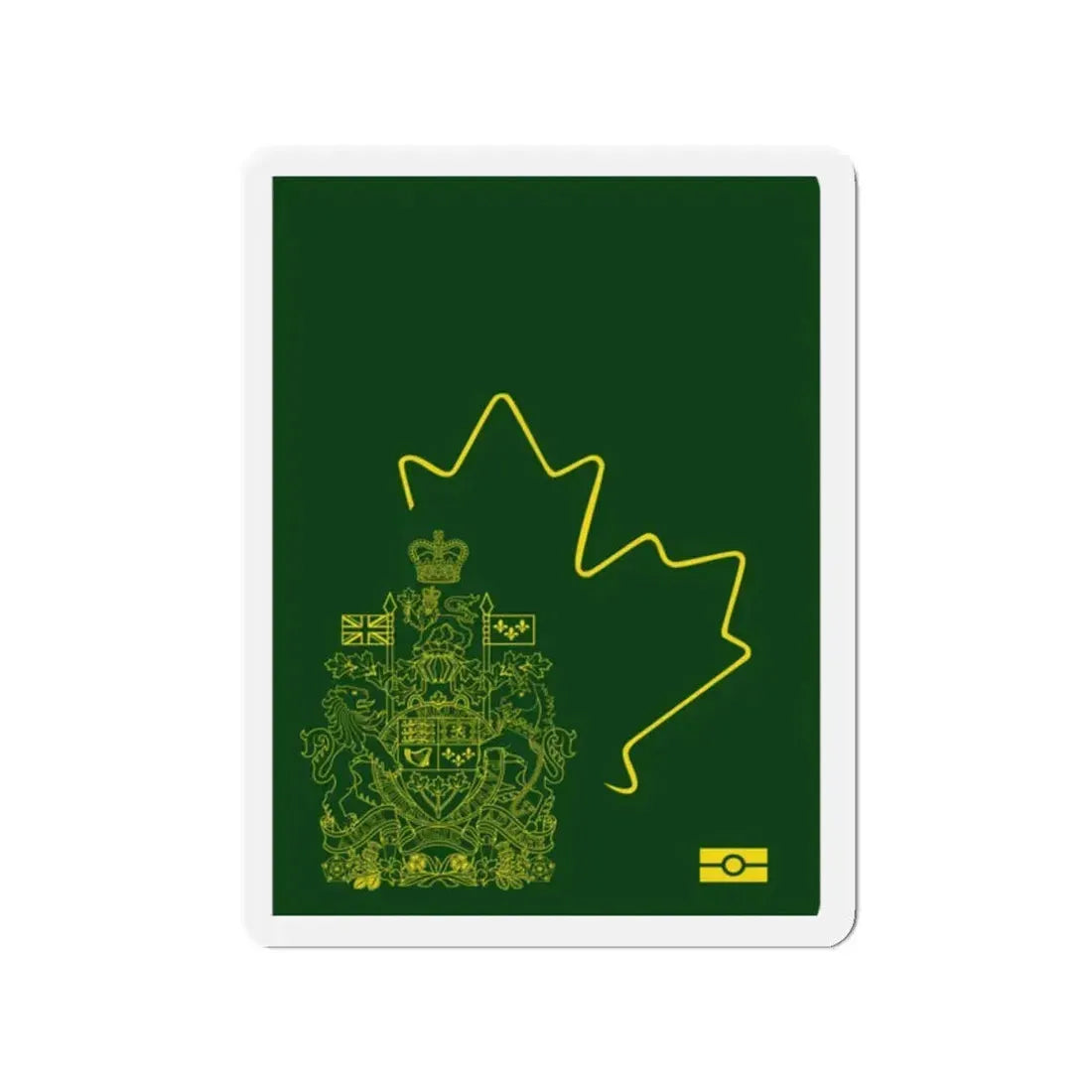 Canadian Special Passport - Refrigerator Magnet 2 Inch - The Sticker Space