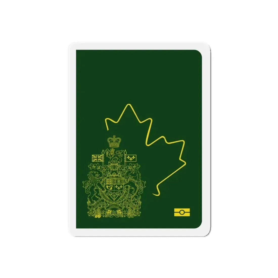 Canadian Special Passport - Refrigerator Magnet 6 Inch - The Sticker Space