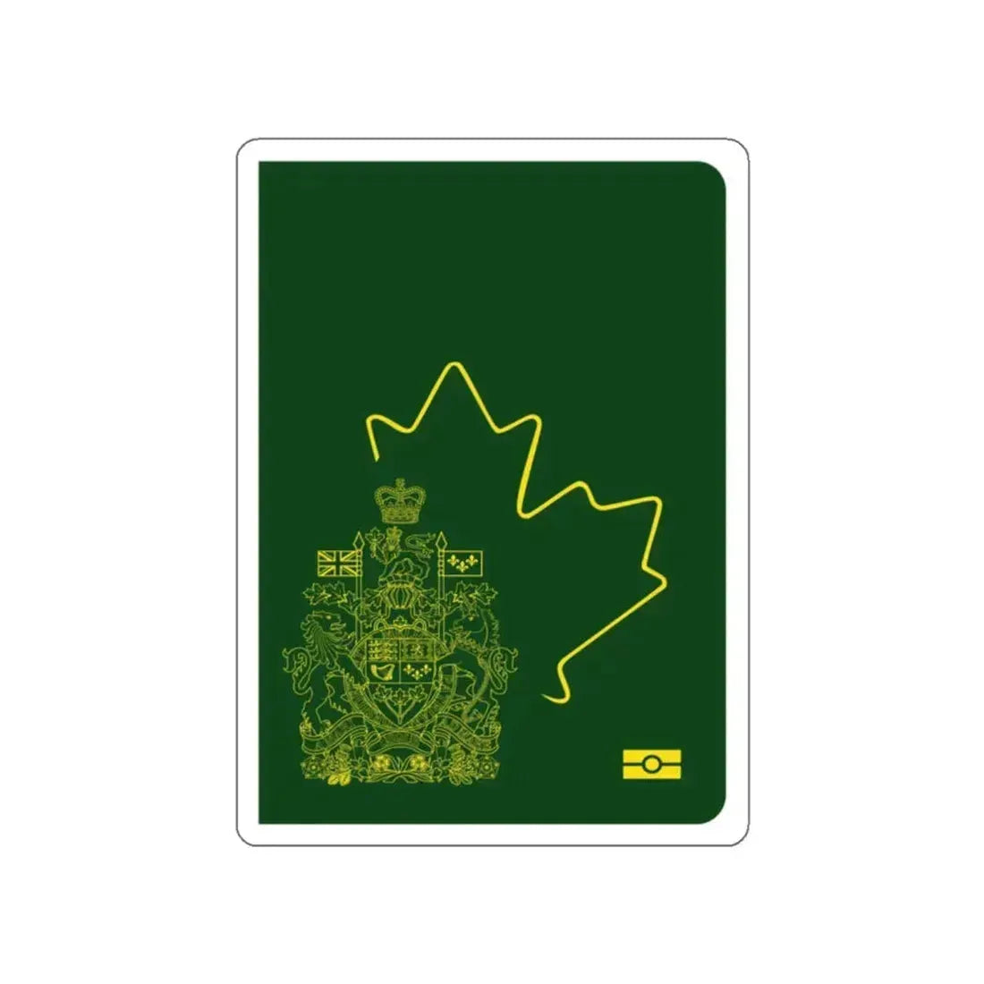 Canadian Special Passport STICKER Vinyl Die-Cut Decal 2 Inch - The Sticker Space