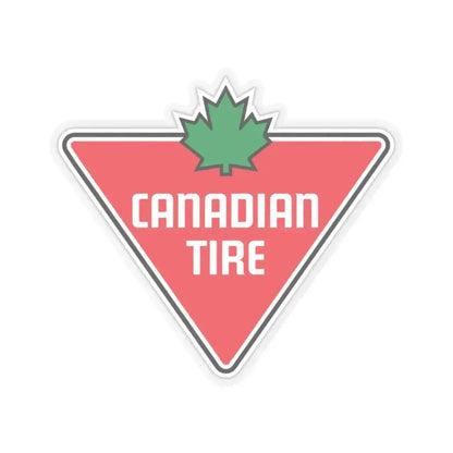 Canadian Tire Corporation Limited (Logo) STICKER Vinyl Kiss-Cut Decal 2 Inch Transparent - The Sticker Space