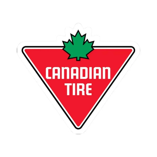 Canadian Tire Corporation Limited (Logo) STICKER Vinyl Kiss-Cut Decal 2 Inch White - The Sticker Space