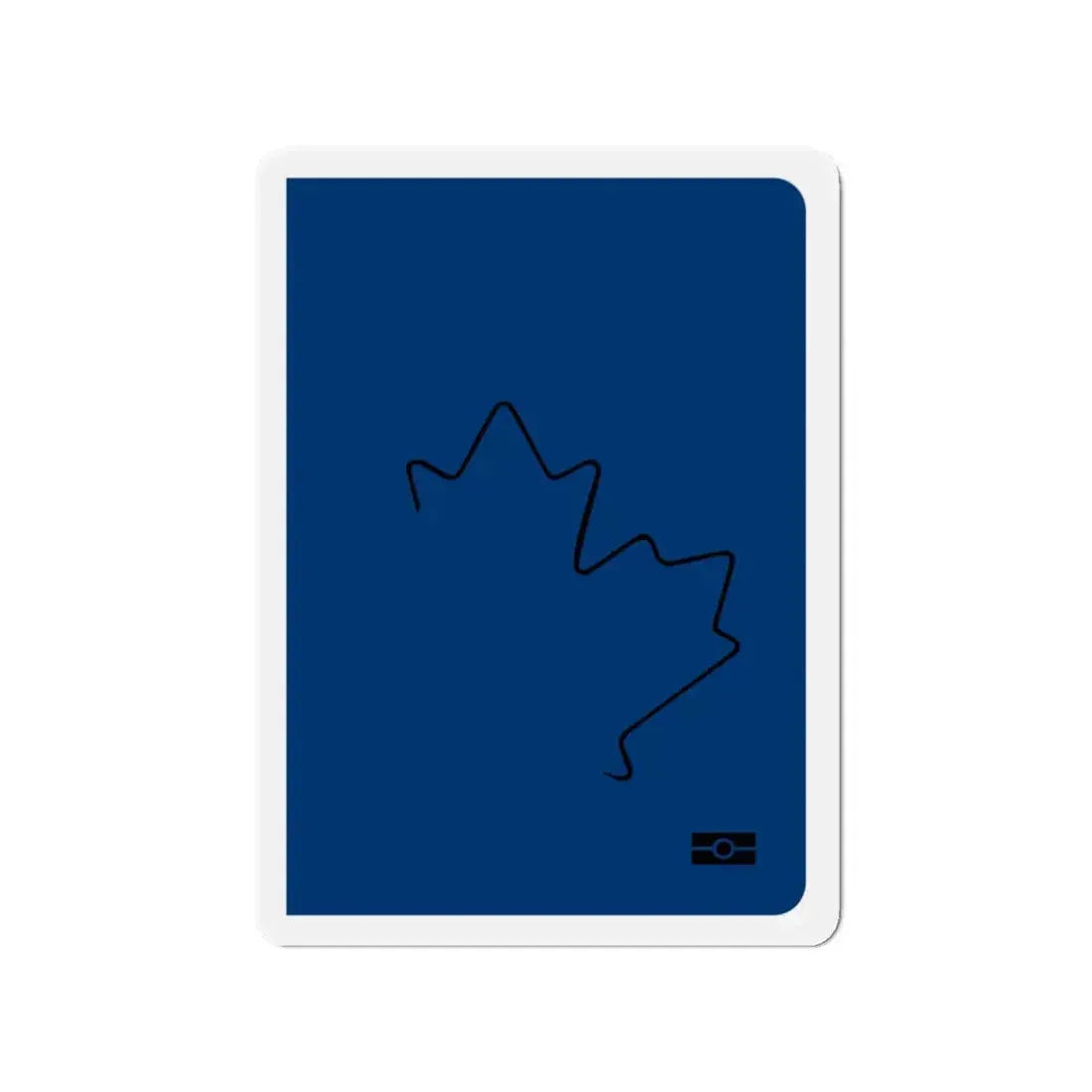 Canadian Travel Document - Refrigerator Magnet 3 Inch - The Sticker Space