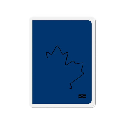 Canadian Travel Document - Refrigerator Magnet 3 Inch - The Sticker Space