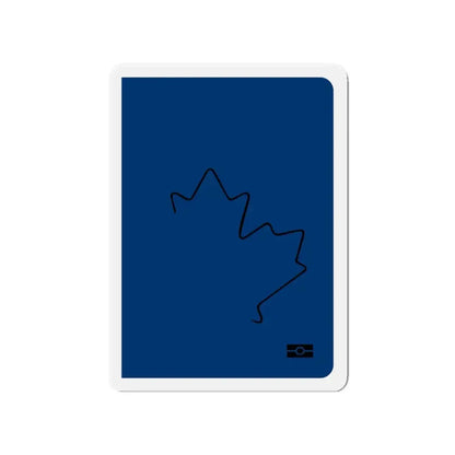 Canadian Travel Document - Refrigerator Magnet 4 Inch - The Sticker Space