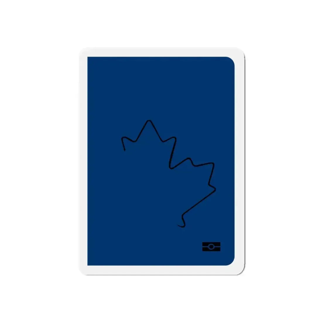 Canadian Travel Document - Refrigerator Magnet 5 Inch - The Sticker Space