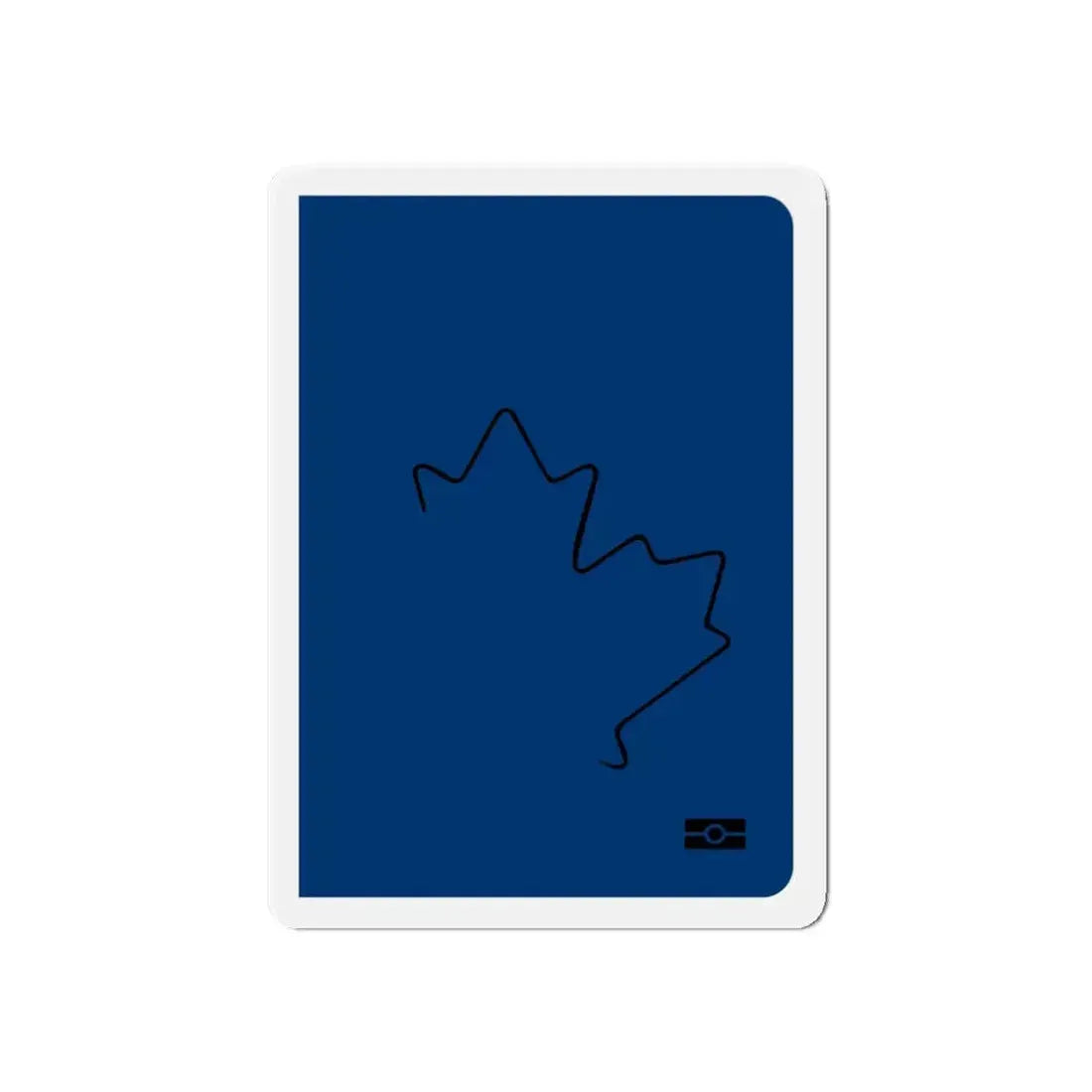 Canadian Travel Document - Refrigerator Magnet 6 Inch - The Sticker Space