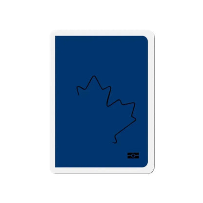 Canadian Travel Document - Refrigerator Magnet - The Sticker Space