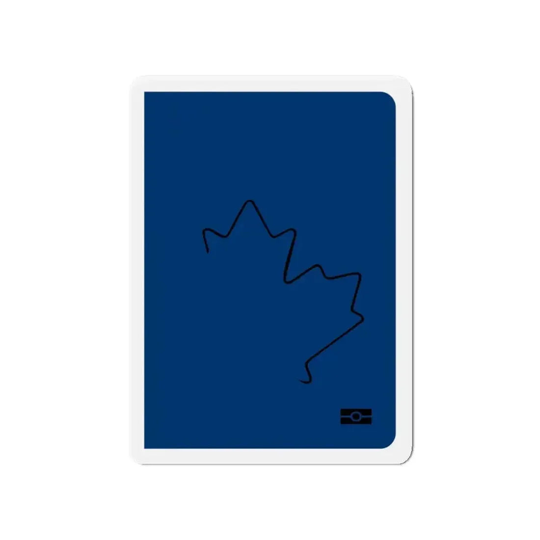 Canadian Travel Document - Refrigerator Magnet - The Sticker Space