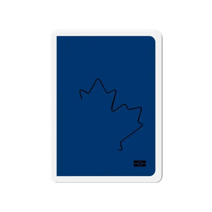 Canadian Travel Document - Refrigerator Magnet - The Sticker Space