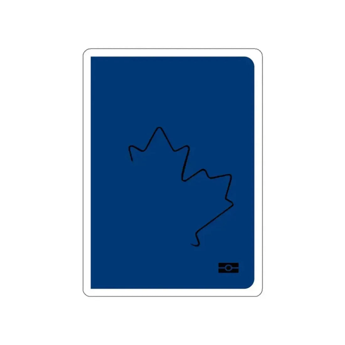 Canadian Travel Document STICKER Vinyl Die-Cut Decal 3 Inch - The Sticker Space