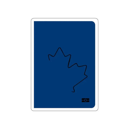 Canadian Travel Document STICKER Vinyl Die-Cut Decal - The Sticker Space
