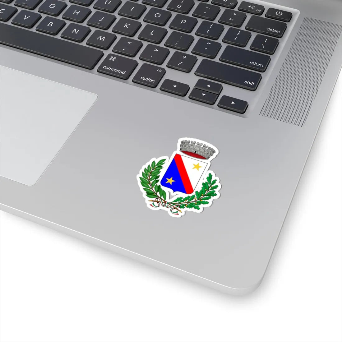 Canale Italia-Stemma (Italy) (Coat of Arms) STICKER Vinyl Kiss-Cut Decal - The Sticker Space
