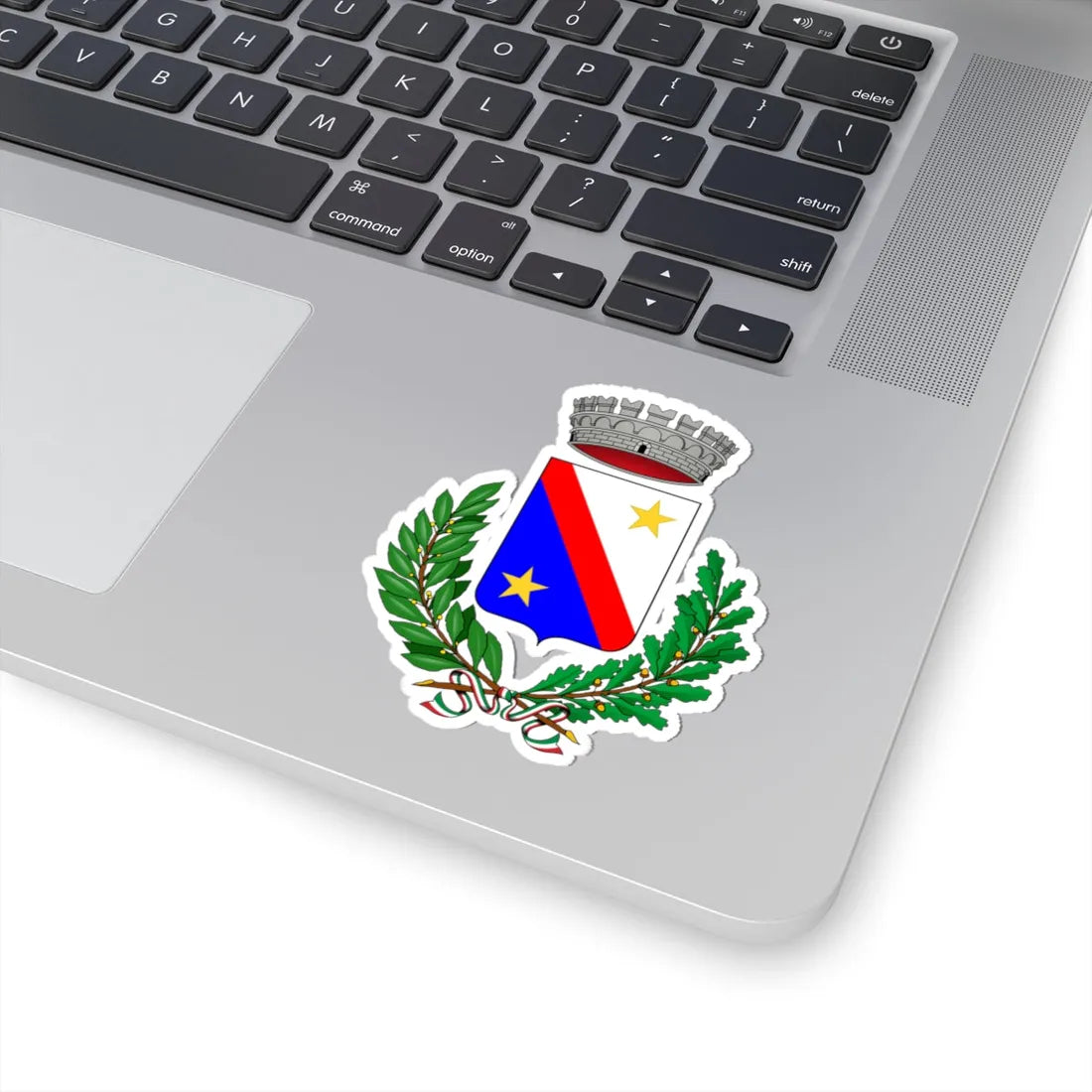 Canale Italia-Stemma (Italy) (Coat of Arms) STICKER Vinyl Kiss-Cut Decal - The Sticker Space