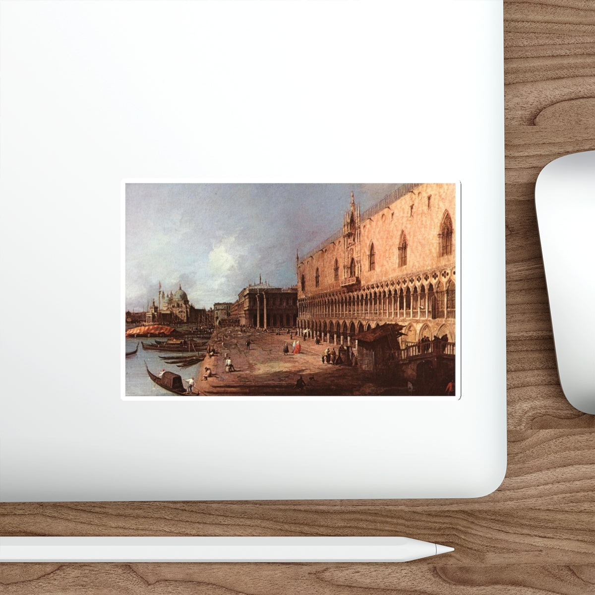 CANALETTO - Doge Palace (Artwork) STICKER Vinyl Die-Cut Decal-The Sticker Space