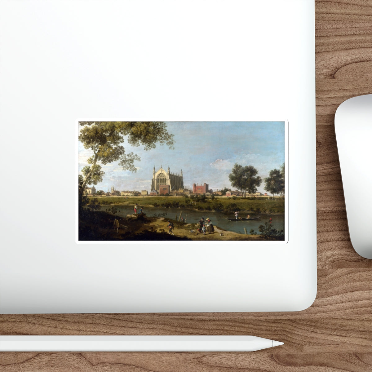 CANALETTO - Eton College (Artwork) STICKER Vinyl Die-Cut Decal-The Sticker Space