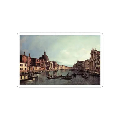 CANALETTO - Grand Canal (Artwork) STICKER Vinyl Die-Cut Decal White Die-Cut 6 Inch - The Sticker Space