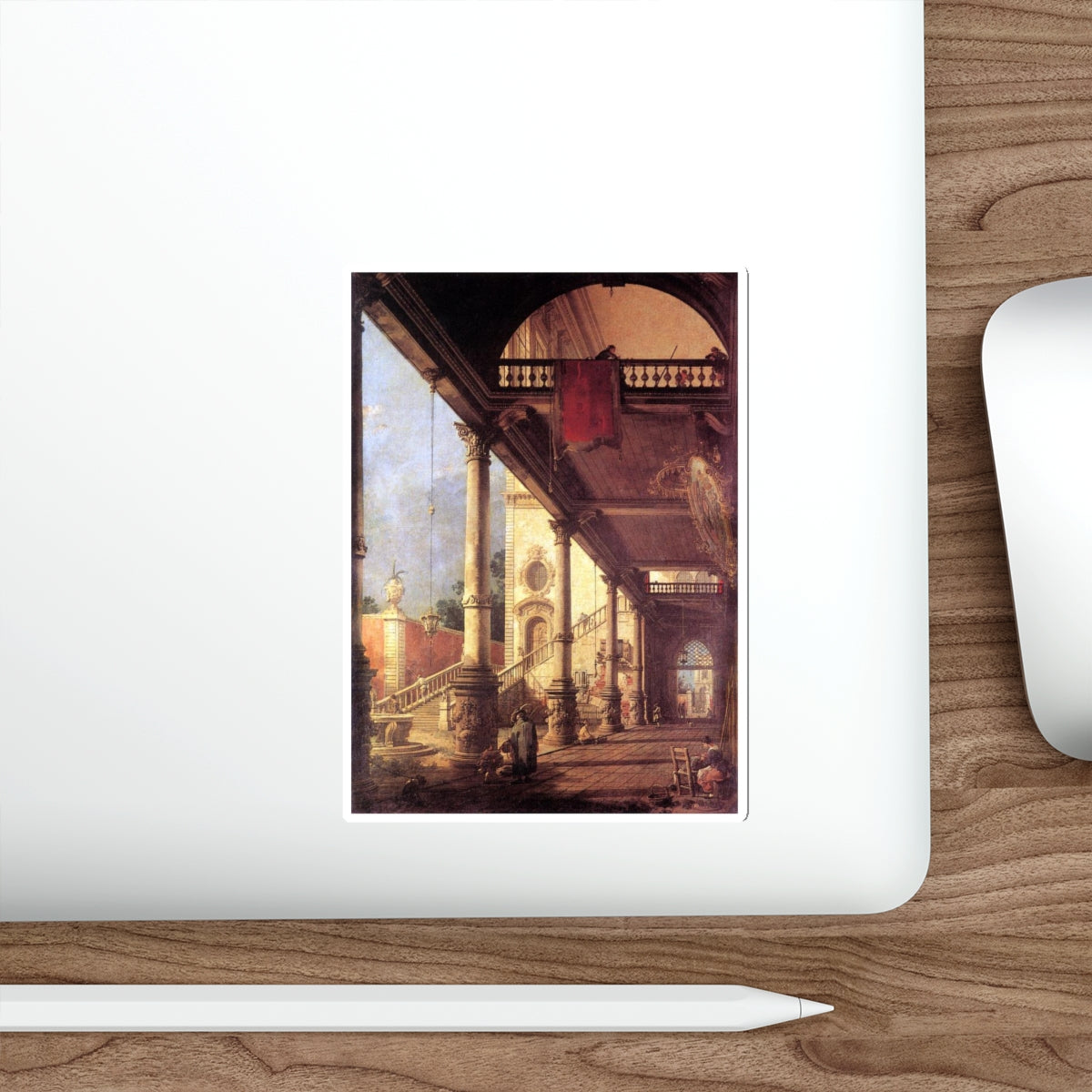 CANALETTO - Perspective 2 (Artwork) STICKER Vinyl Die-Cut Decal-The Sticker Space