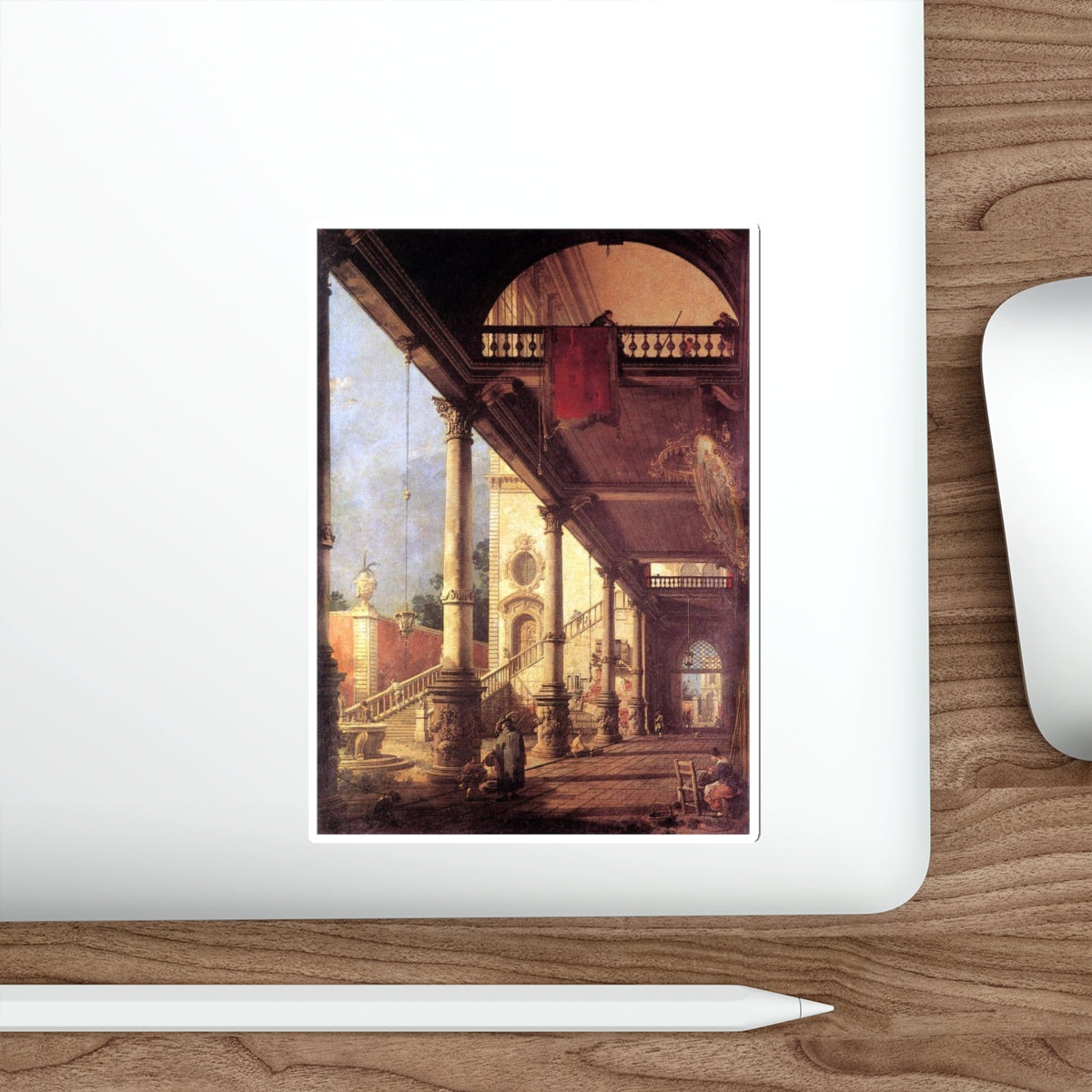 CANALETTO - Perspective 2 (Artwork) STICKER Vinyl Die-Cut Decal-The Sticker Space