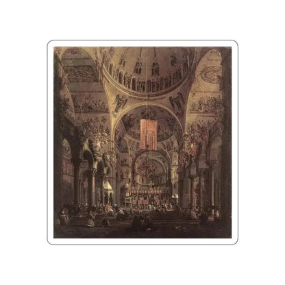 CANALETTO - San Marco (Artwork) STICKER Vinyl Die-Cut Decal - The Sticker Space