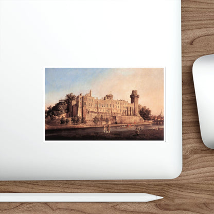 CANALETTO - Warwick Castle (Artwork) STICKER Vinyl Die-Cut Decal-The Sticker Space