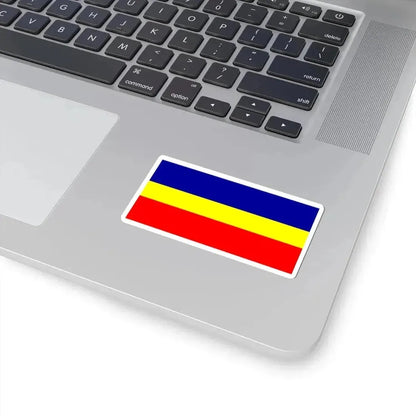 Canar Flag (Ecuador) STICKER Vinyl Kiss-Cut Decal - The Sticker Space