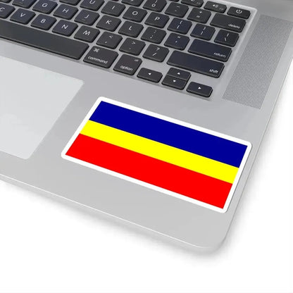 Canar Flag (Ecuador) STICKER Vinyl Kiss-Cut Decal - The Sticker Space