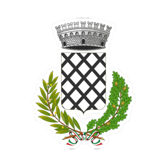 Cancellara-Stemma (Italy) (Coat of Arms) STICKER Vinyl Kiss-Cut Decal 2 Inch White - The Sticker Space