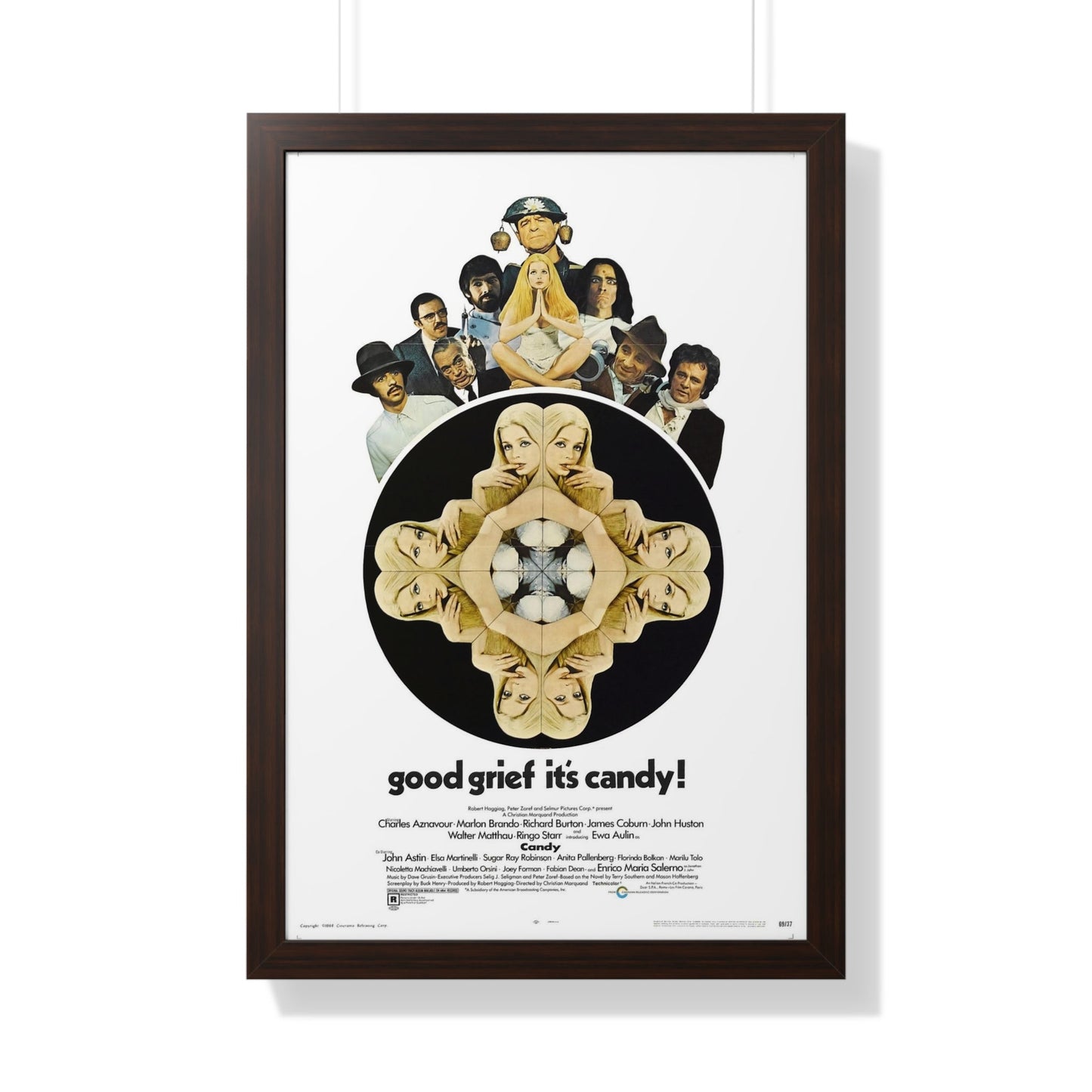 CANDY 1968 - Framed Movie Poster-20" x 30"-The Sticker Space