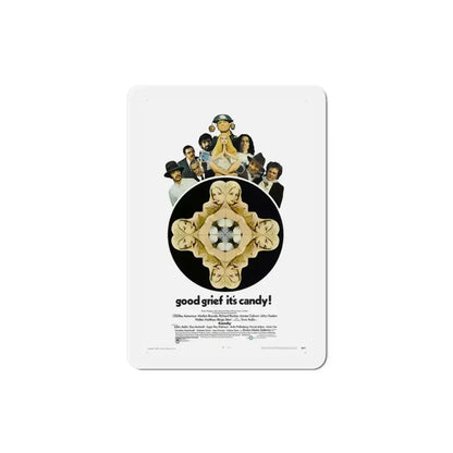 Candy 1968 Movie Poster Refrigerator Magnet 3 Inch - The Sticker Space