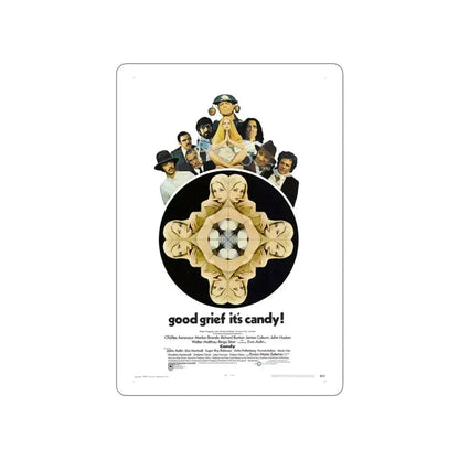 CANDY 1968 Movie Poster STICKER Vinyl Die-Cut Decal 3 Inch - The Sticker Space