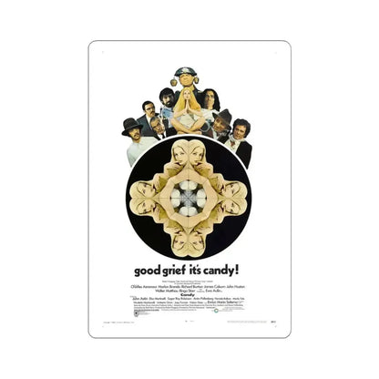 CANDY 1968 Movie Poster - STICKER Vinyl Kiss-Cut Decal 6 Inch White - The Sticker Space