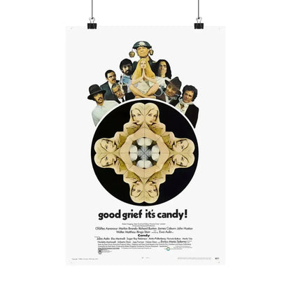 CANDY 1968 - Paper Movie Poster 12″ x 18″ Matte - The Sticker Space