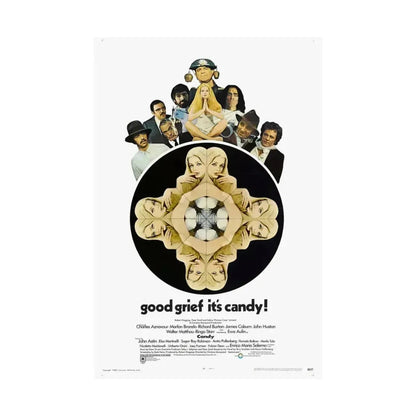 CANDY 1968 - Paper Movie Poster - The Sticker Space