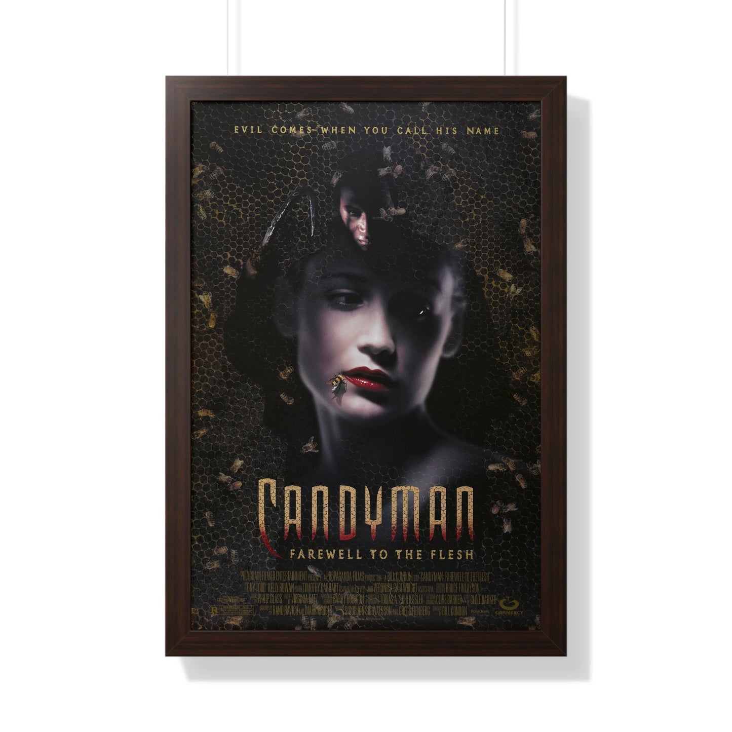 CANDYMAN FAREWELL TO THE FLESH 1995 - Framed Movie Poster-20" x 30"-The Sticker Space