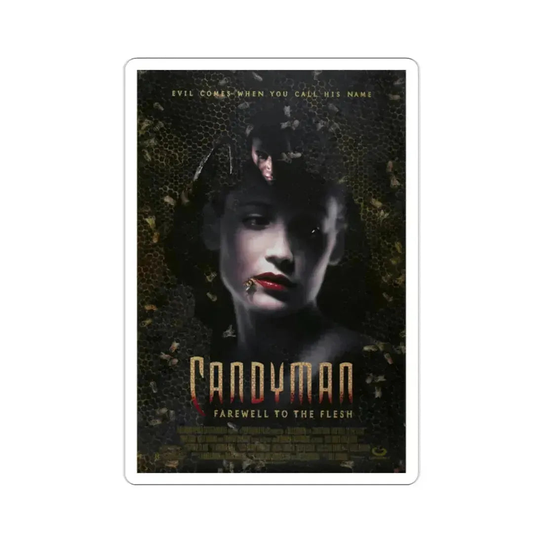 Candyman Farewell To The Flesh 1995 Movie Poster STICKER Vinyl Die-Cut Decal 2 Inch - The Sticker Space