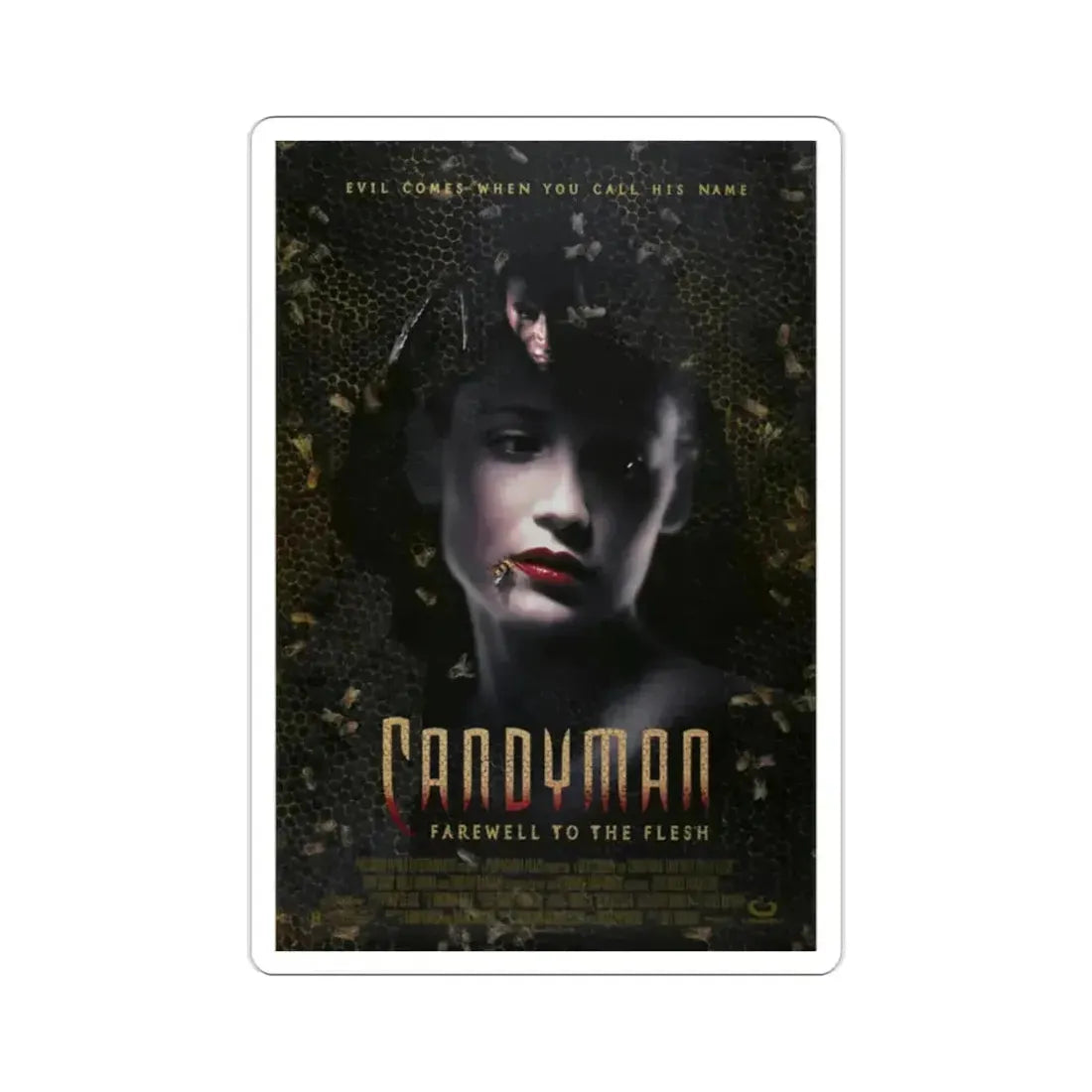 Candyman Farewell To The Flesh 1995 Movie Poster STICKER Vinyl Die-Cut Decal - The Sticker Space