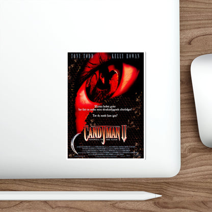 CANDYMAN II (DANISH) 1995 Movie Poster STICKER Vinyl Die-Cut Decal-The Sticker Space