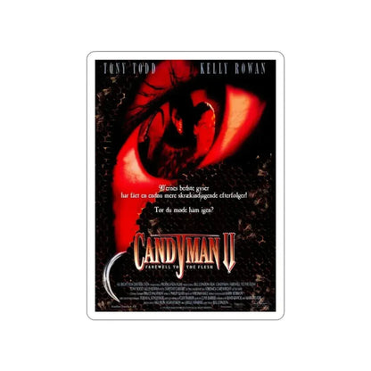 CANDYMAN II (DANISH) 1995 Movie Poster STICKER Vinyl Die-Cut Decal 2 Inch - The Sticker Space