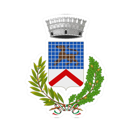 Canegrate-Stemma (Italy) (Coat of Arms) STICKER Vinyl Kiss-Cut Decal 2 Inch White - The Sticker Space